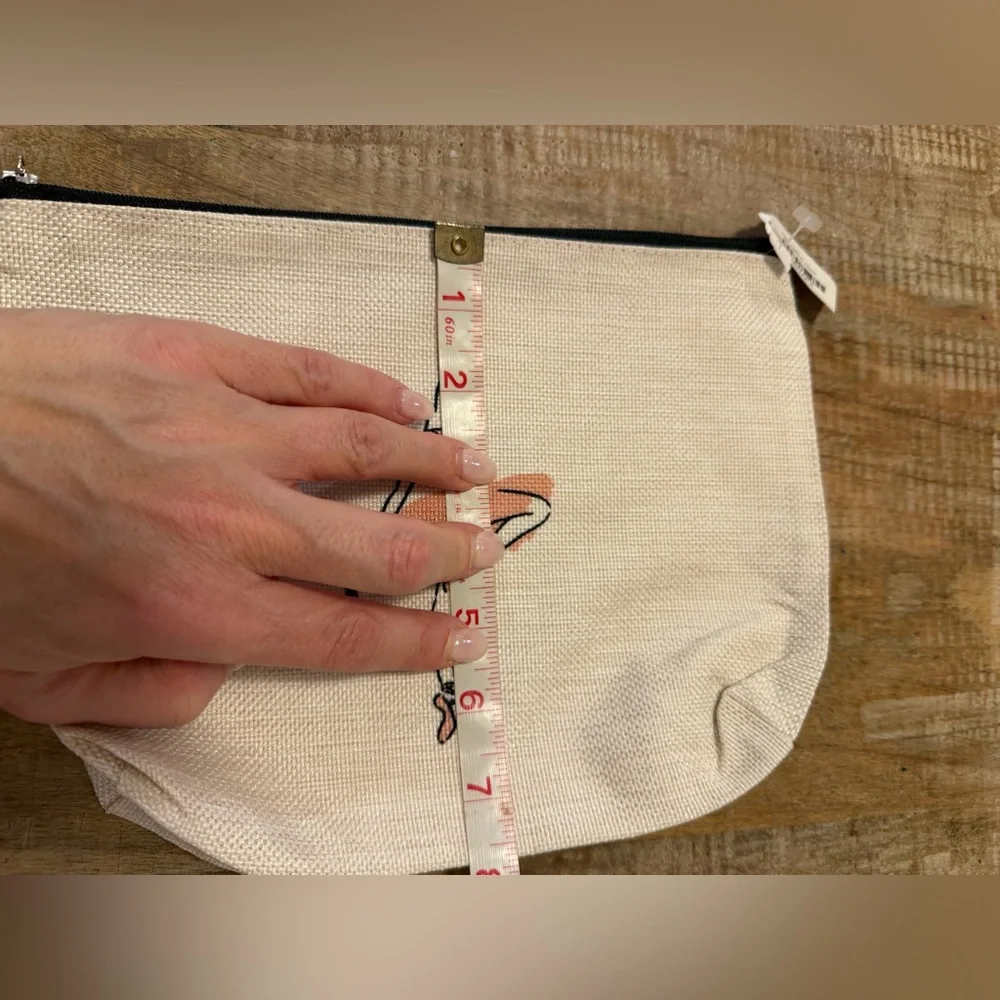 NWT Ballerina pouch with zipper